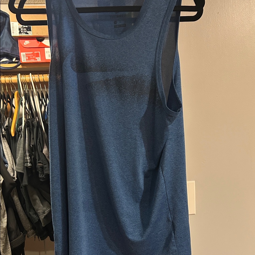 Nike Deep Blue Athletic Tank